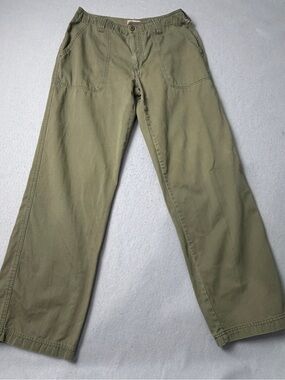Vintage Kiko-mo Olive Green Cargo Pants Size 5/6 Y2K Utility